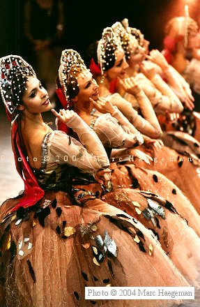 Bolshoi Ballet corps in Swan Lake